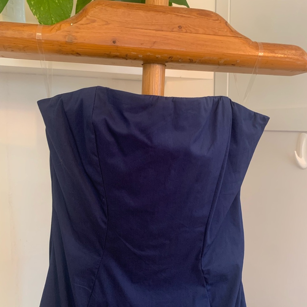 Babyboo Angelina Navy Prom Maxi Dress NWT - Picture 3 of 12